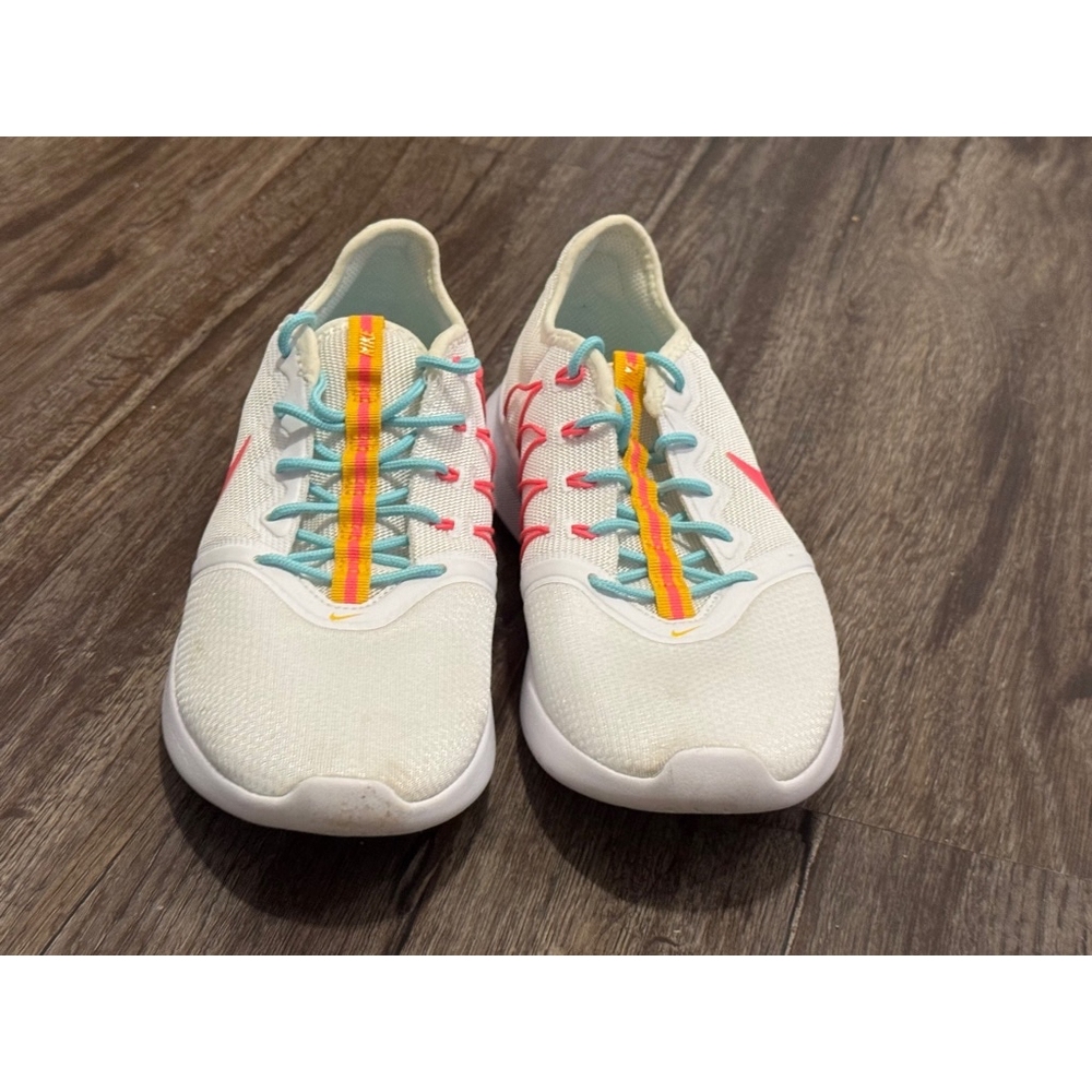 Nike VTR Womens Sneakers AT4345-102 White/Pink/Orange Size 9 EUC - Picture 6 of 8